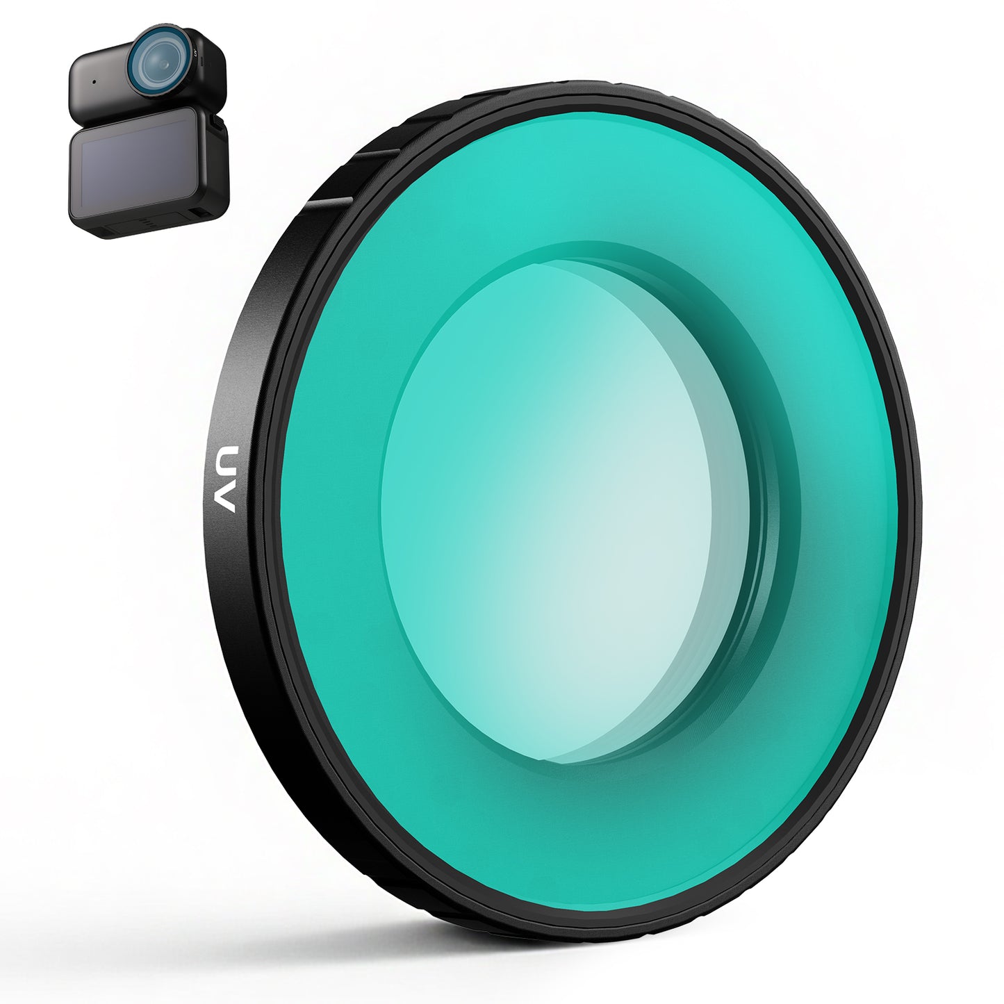 Haoge UV Filter for DJI Osmo Nano, Multi Coated Lens Protect Filter,Ultra Slim Aluminum Frame HD Optical Glass with Screen Protector