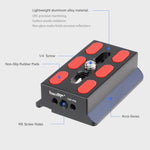 Load image into Gallery viewer, Haoge QR-RS Camera Mounting Quick Release Plate for DJI RS2/RS-C2/RS3/RS3-PRO/RS3 Mini Gimbal Stabilizer Accessories
