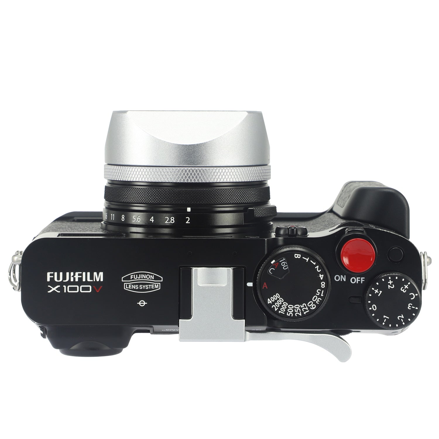 Pare-soleil Métallique Ventilé Argenté Pour Fujifilm X100, X100S, X100T - Protection Contre Les Reflets Et Flare