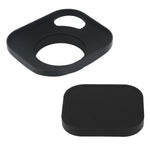 Load image into Gallery viewer, Haoge LH-B39P 39mm Square Metal Screw-in Lens Hood Hollow Out Designed with Cap for Leica Rangefinder Camera with 39mm E39 Filter Thread Lens Black

