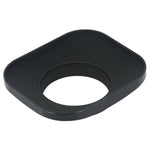 Load image into Gallery viewer, Haoge LH-B39T 39mm Square Metal Screw-in Lens Hood with Cap for Fujifilm Fujinon 60mm f/2.4 XF60mmF2.4 R Macro, Fuji 27mm f/2.8 XF27mmF2.8 Lens and other Lens with 39mm Filter Thread Black
