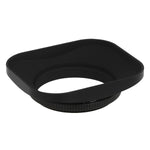 Load image into Gallery viewer, Haoge LH-B46T 46mm Square Metal Screw-in Lens Hood with Cap for Leica Summilux-M 35mm f/1.4 50mm f1.4 E46, Summarit-M 90mm f/2.5 75mm f2.5 E46, Summicron-M 28mm F2 E46, Voigtlander 35mm f/1.7 28mm f2
