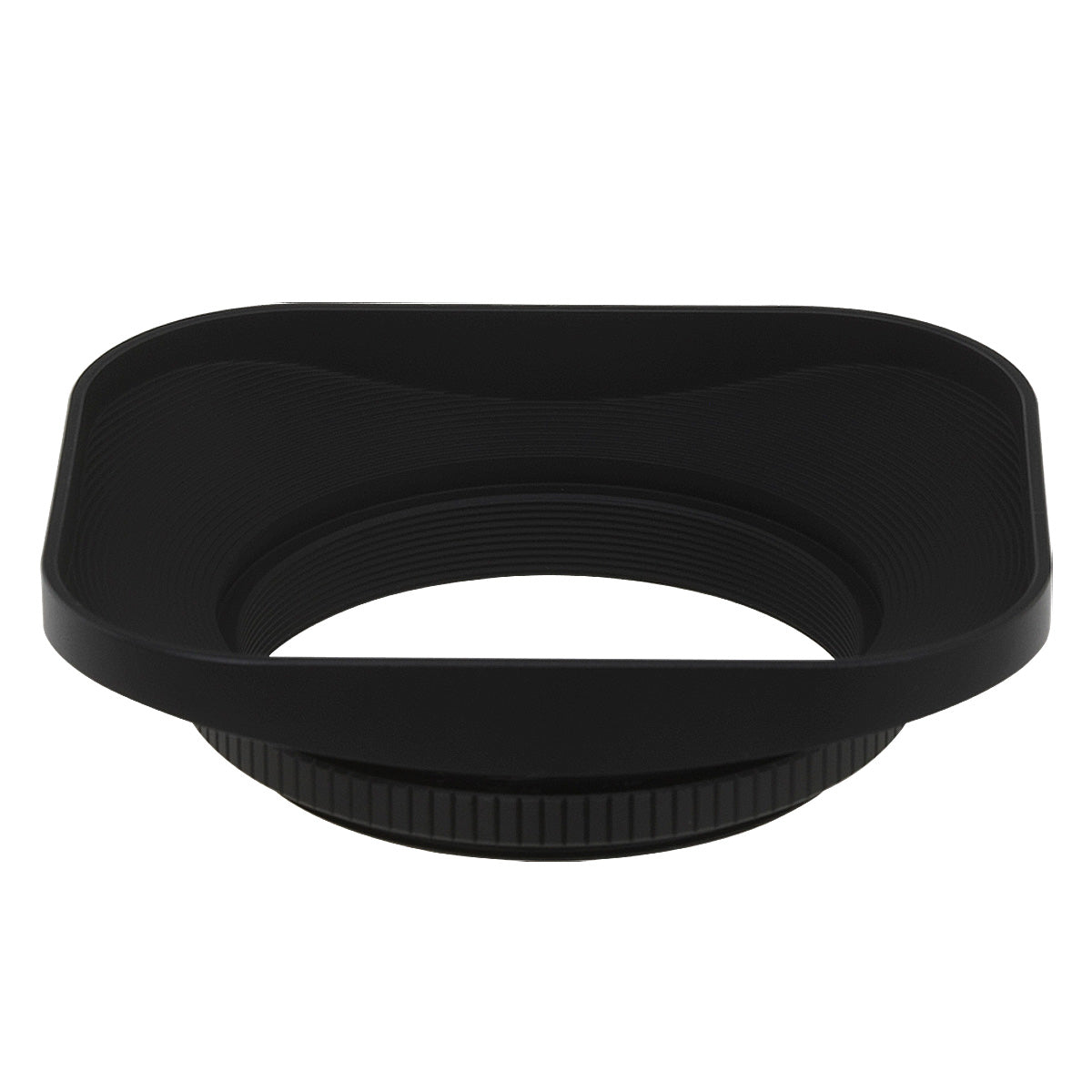 Haoge LH-B46T 46mm Square Metal Screw-in Lens Hood with Cap for Leica Summilux-M 35mm f/1.4 50mm f1.4 E46, Summarit-M 90mm f/2.5 75mm f2.5 E46, Summicron-M 28mm F2 E46, Voigtlander 35mm f/1.7 28mm f2