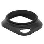 Load image into Gallery viewer, Haoge LH-B58P 58mm Square Metal Screw-in Lens Hood Hollow Out Designed with Cap for Leica Rangefinder Camera with 58mm E58 Filter Thread Lens Black

