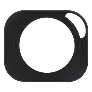 Haoge LH-E3P Square Metal Lens Hood Hollow Out Designed with 49mm Adapter Ring with Cap for Fujifilm Fuji FinePix X100 X100S X100T X70 X100F X100V Camera Replaces LH-X100 AR-X100 LH-X70 Black