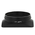 Load image into Gallery viewer, Haoge LH-EP1 Square Metal Bayonet Lens Hood Shade for Sony Cyber Shot DSC RX1 RX1R RX1RII and other E bayonet-mount Lens
