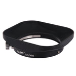 Load image into Gallery viewer, Haoge LH-F48B Square Metal Lens Hood Shade for Olympus M.ZUIKO Digital 17mm f1.8 Lens replace LH-48B Black
