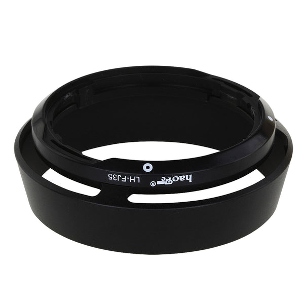 Haoge LH-FJ35 Bayonet Round Metal Lens Hood for Fujifilm Fuji