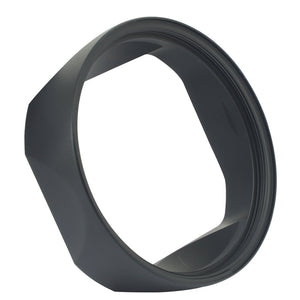 Haoge LH-LQ Metal Square Lens Hood for LeicaQ2 Q  Q-P QP q Camera Accessories Black