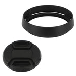 Load image into Gallery viewer, Haoge LH-LQ Metal Lens Hood Shade with Cap for Leica Q Q2 Q-P QP Typ 116 Typ116 Camera Black
