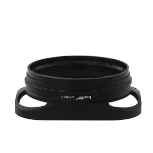 Haoge LH-RX1P Metal Lens Hood is designed for Sony Cyber-shot DSC-RX1 / RX1R / RX1R II
