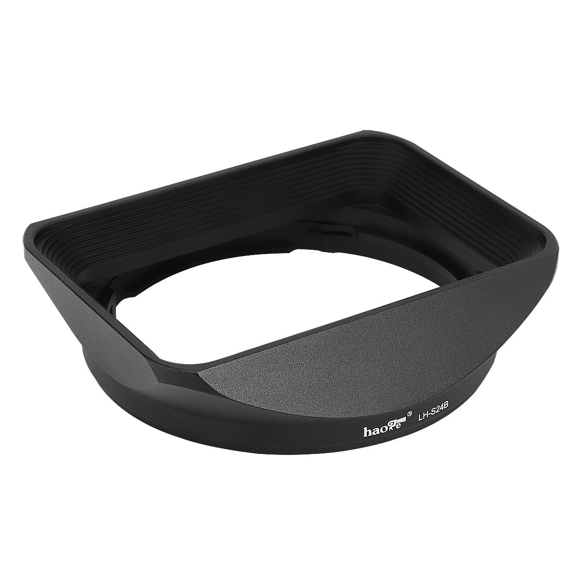Haoge LH-S24B Bayonet Square Metal Lens Hood Shade with Cap for Sony FE 24mm F1.4 GM SEL24F14GM Wide Angle Prime Lens