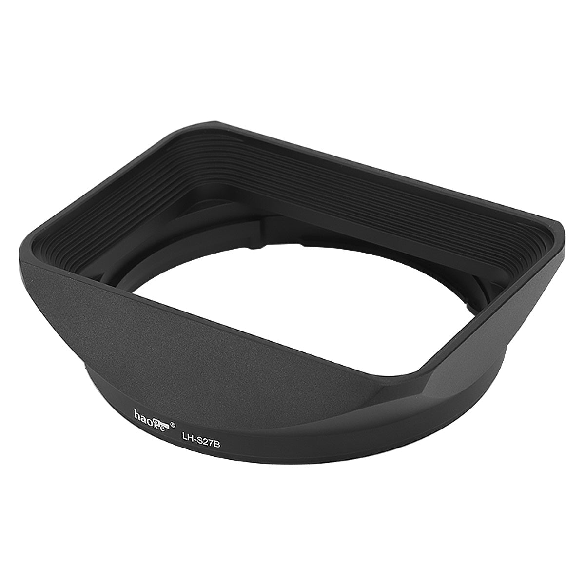 Haoge LH-S27B Bayonet Square Metal Lens Hood Shade with Cap for Sony Vario-Tessar T FE 24-70mm F4 ZA OSS SEL2470Z Lens
