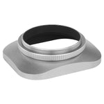 Load image into Gallery viewer, Haoge LH-S46T 46mm Square Metal Screw-in Lens Hood Cap for Leica Summilux-M 35mm f/1.4 50mm f1.4 E46, Summarit-M 90mm f/2.5 75mm f2.5 E46, Summicron-M 28mm F2 E46 ASPH, Voigtlander 35mm f/1.7 28mm f2

