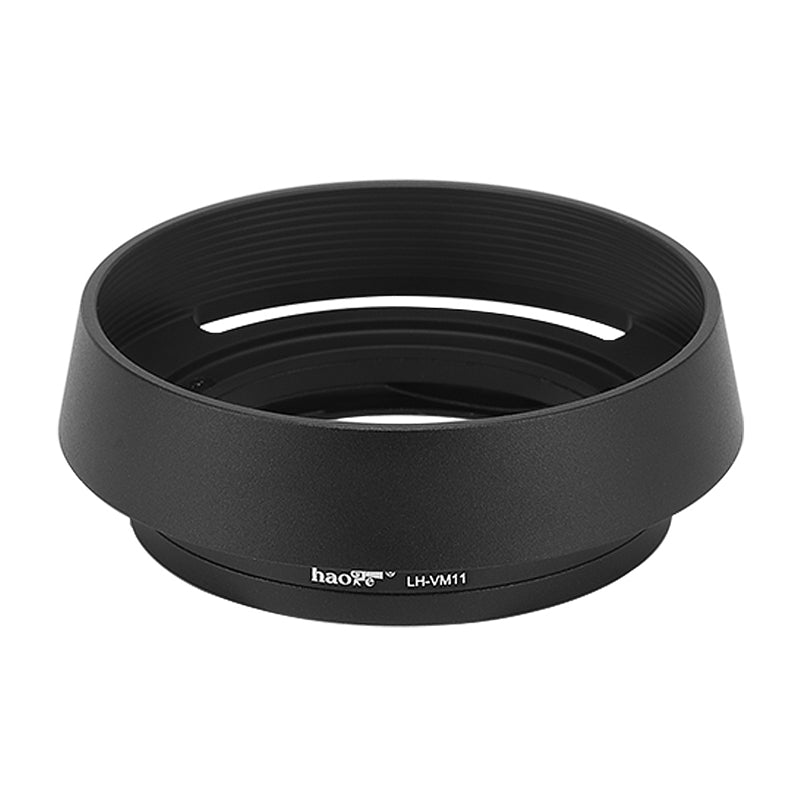 Haoge LH-VM11 Bayonet Round Metal Lens Hood Shade for Voigtlander 35mm f2 1:2/35 ULTRON Aspherical Vintage Line VM Lens replace LH-12