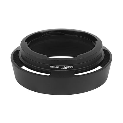 Haoge LH-VM11 Bayonet Round Metal Lens Hood Shade for Voigtlander 35mm f2 1:2/35 ULTRON Aspherical Vintage Line VM Lens replace LH-12