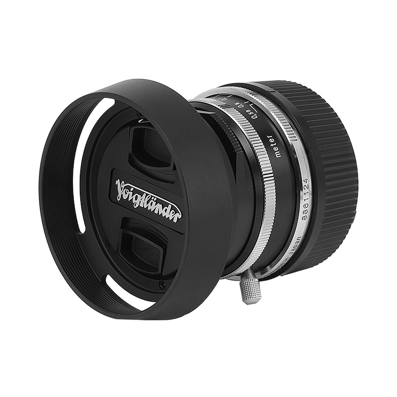 Haoge LH-VM11 Bayonet Round Metal Lens Hood Shade for Voigtlander 35mm f2 1:2/35 ULTRON Aspherical Vintage Line VM Lens replace LH-12