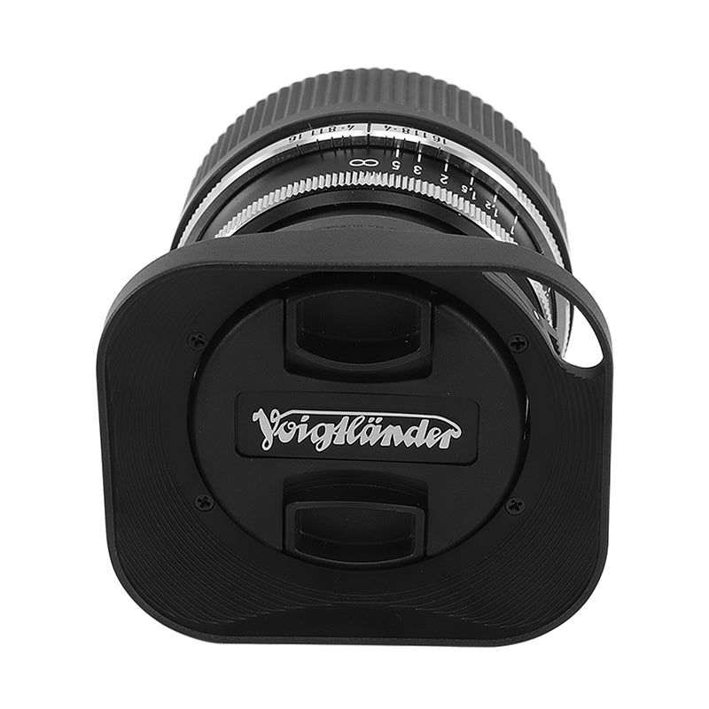 Haoge LH-VM13P Bayonet Square Metal Lens Hood Shade with Hollow Out Designed for Voigtlander 35mm f2 1:2/35 ULTRON Aspherical Vintage Line VM Lens replace LH-12