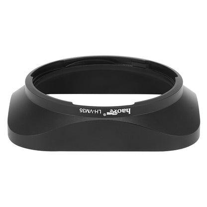 Haoge LH-VM35 Bayonet Metal Square Lens Hood Shade Compatible with Voigtlander Nokton Aspherical ASPH 40mm f/1.2 VM , 35mm f1.2 VM , 50mm f1.2 VM Leica M Lens replaces LH-8 Black