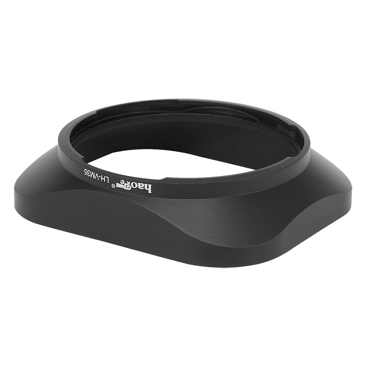 Haoge LH-VM35 Bayonet Metal Square Lens Hood Shade Compatible with Voigtlander Nokton Aspherical ASPH 40mm f/1.2 VM , 35mm f1.2 VM , 50mm f1.2 VM Leica M Lens replaces LH-8 Black