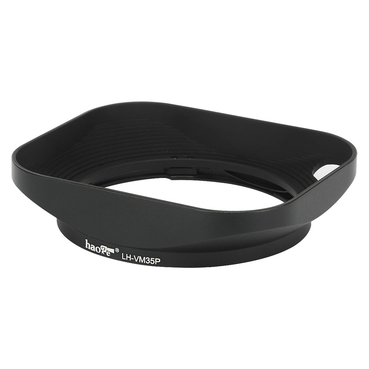 Haoge LH-VM35P Bayonet Metal Square Lens Hood Compatible with Voigtlander Nokton Aspherical ASPH 40mm f/1.2 VM , 35mm f1.2 VM , 50mm f1.2 VM Leica M Lens replaces LH-8 Hollow Out Designed Black