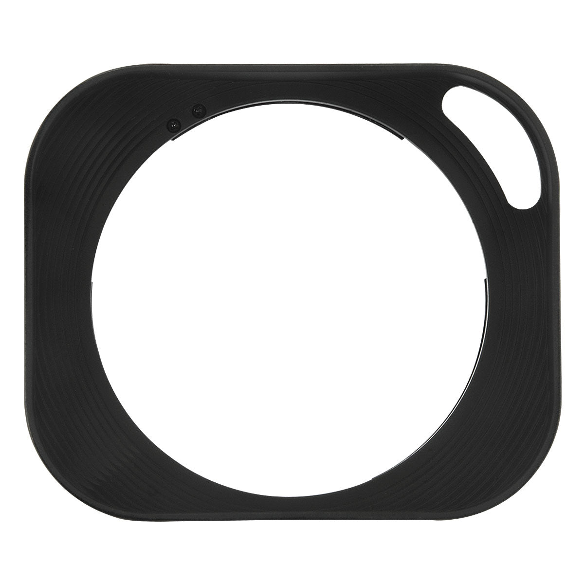 Haoge LH-VM35P Bayonet Metal Square Lens Hood Compatible with Voigtlander Nokton Aspherical ASPH 40mm f/1.2 VM , 35mm f1.2 VM , 50mm f1.2 VM Leica M Lens replaces LH-8 Hollow Out Designed Black