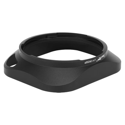 Haoge LH-VM35P Bayonet Metal Square Lens Hood Compatible with Voigtlander Nokton Aspherical ASPH 40mm f/1.2 VM , 35mm f1.2 VM , 50mm f1.2 VM Leica M Lens replaces LH-8 Hollow Out Designed Black