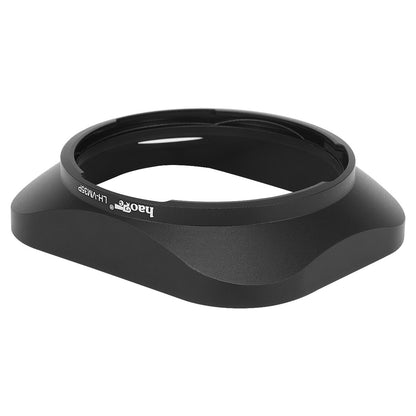 Haoge LH-VM35P Bayonet Metal Square Lens Hood Compatible with Voigtlander Nokton Aspherical ASPH 40mm f/1.2 VM , 35mm f1.2 VM , 50mm f1.2 VM Leica M Lens replaces LH-8 Hollow Out Designed Black