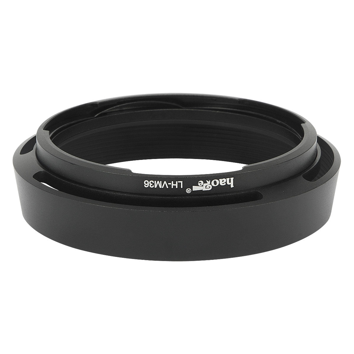 Haoge LH-VM36 Bayonet Metal Round Lens Hood Shade Compatible with Voigtlander Nokton Aspherical ASPH 40mm f/1.2 VM , 35mm f1.2 VM , 50mm f1.2 VM Leica M Lens replaces LH-8 Black