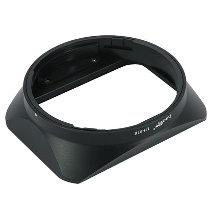 Haoge LH-X16 Square Metal Lens Hood Shade with Cap for Fujifilm Fuji Fujinon XF 16mm F1.4 R WR lens