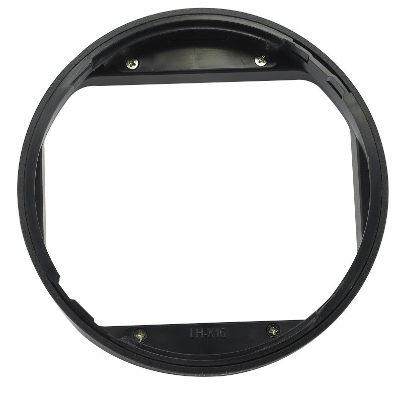 Haoge LH-X16B Square Metal Lens Hood Shade with Metal Cap for Fujifilm Fuji Fujinon XF 16mm F1.4 R WR lens xf16mm/f1.4
