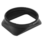 Load image into Gallery viewer, Haoge LH-X18 Bayonet Square Metal Lens Hood Shade with Cap for Fujifilm Fuji Fujinon XF 16-80mm F4 R OIS WR XF16-80mmF4 Lens

