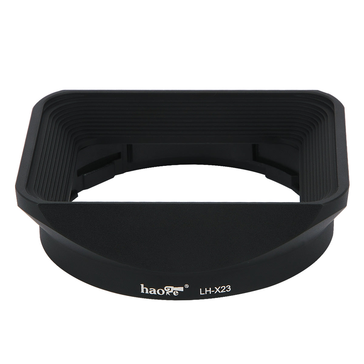 Haoge LH-X23 Square Metal Lens Hood Shade with Cap for Fujifilm Fuji Fujinon XF 23mm F1.4 R lens