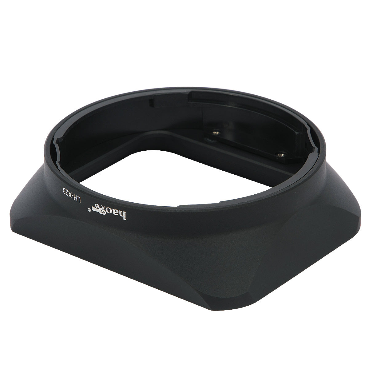 Haoge LH-X23 Square Metal Lens Hood Shade with Cap for Fujifilm Fuji Fujinon XF 23mm F1.4 R lens