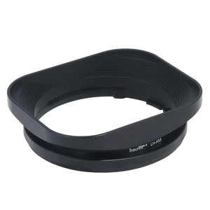 Haoge LH-X53 Square Metal Lens Hood Shade for Fujifilm Fuji Fujinon XF 35mm F1.4 R / XF35mmF1.4 R Lens