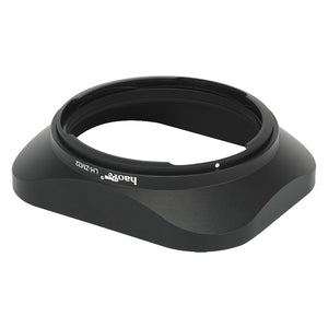 Haoge LH-ZM32 Bayonet Metal Square Lens Hood Shade Compatible with Carl Zeiss Distagon T 1.4/35 35mm f1.4 ZM Lens Black