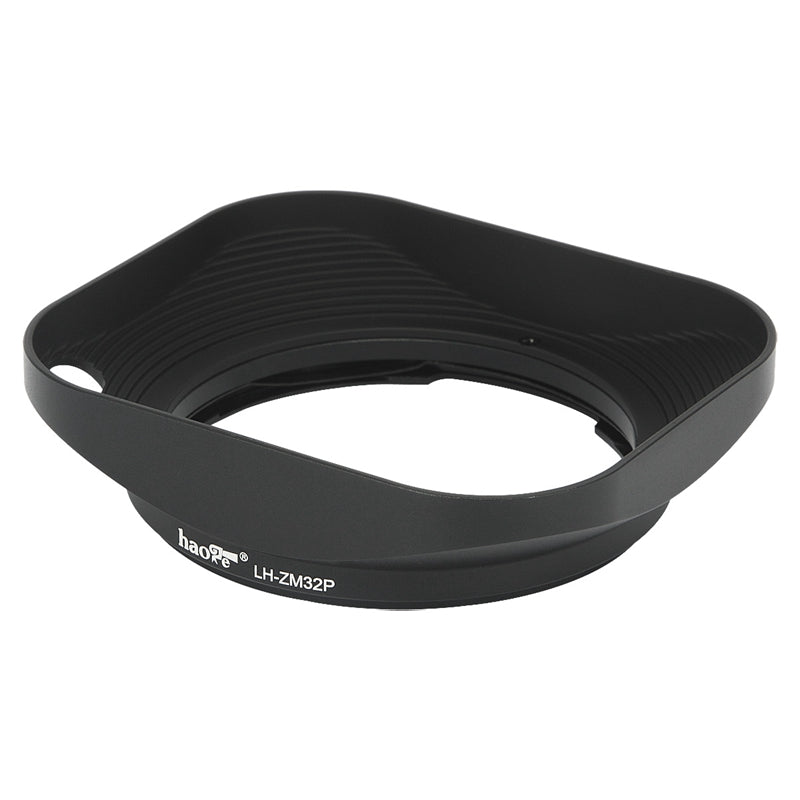 Haoge LH-ZM32P Bayonet Metal Square Lens Hood Shade Compatible with Carl Zeiss Distagon T 1.4/35 35mm f1.4 ZM Lens Hollow Out Designed Black