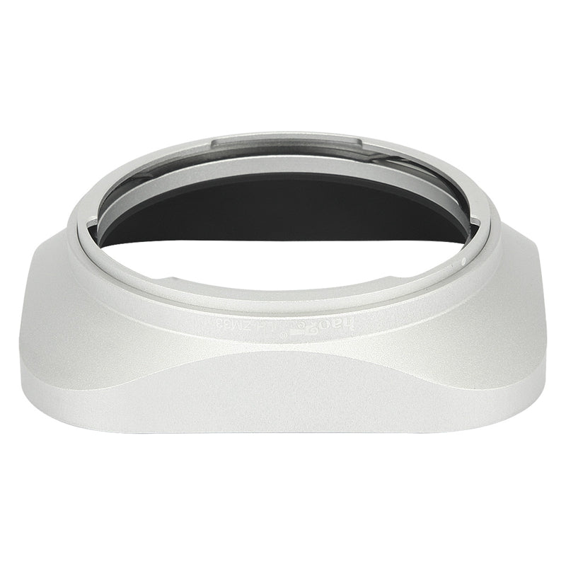 Haoge LH-ZM33 Bayonet Metal Square Lens Hood Shade Compatible with Carl Zeiss Distagon T 1.4/35 35mm f1.4 ZM Lens silver