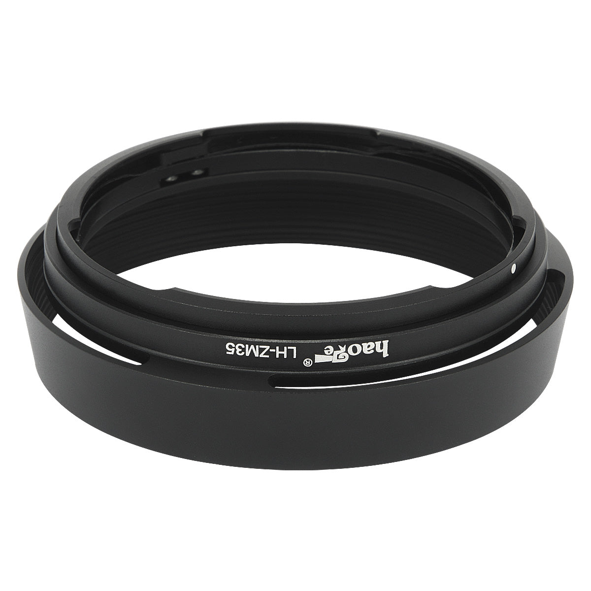 Haoge LH-ZM35 Bayonet Metal Round Lens Hood Shade Compatible with Carl Zeiss Distagon T 1.4/35 35mm f1.4 ZM Lens Black