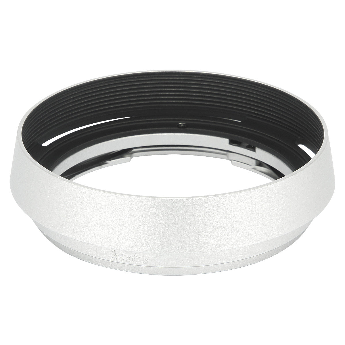 Haoge LH-ZM36 Bayonet Metal Round Lens Hood Shade Compatible with Carl Zeiss Distagon T 1.4/35 35mm f1.4 ZM Lens silver