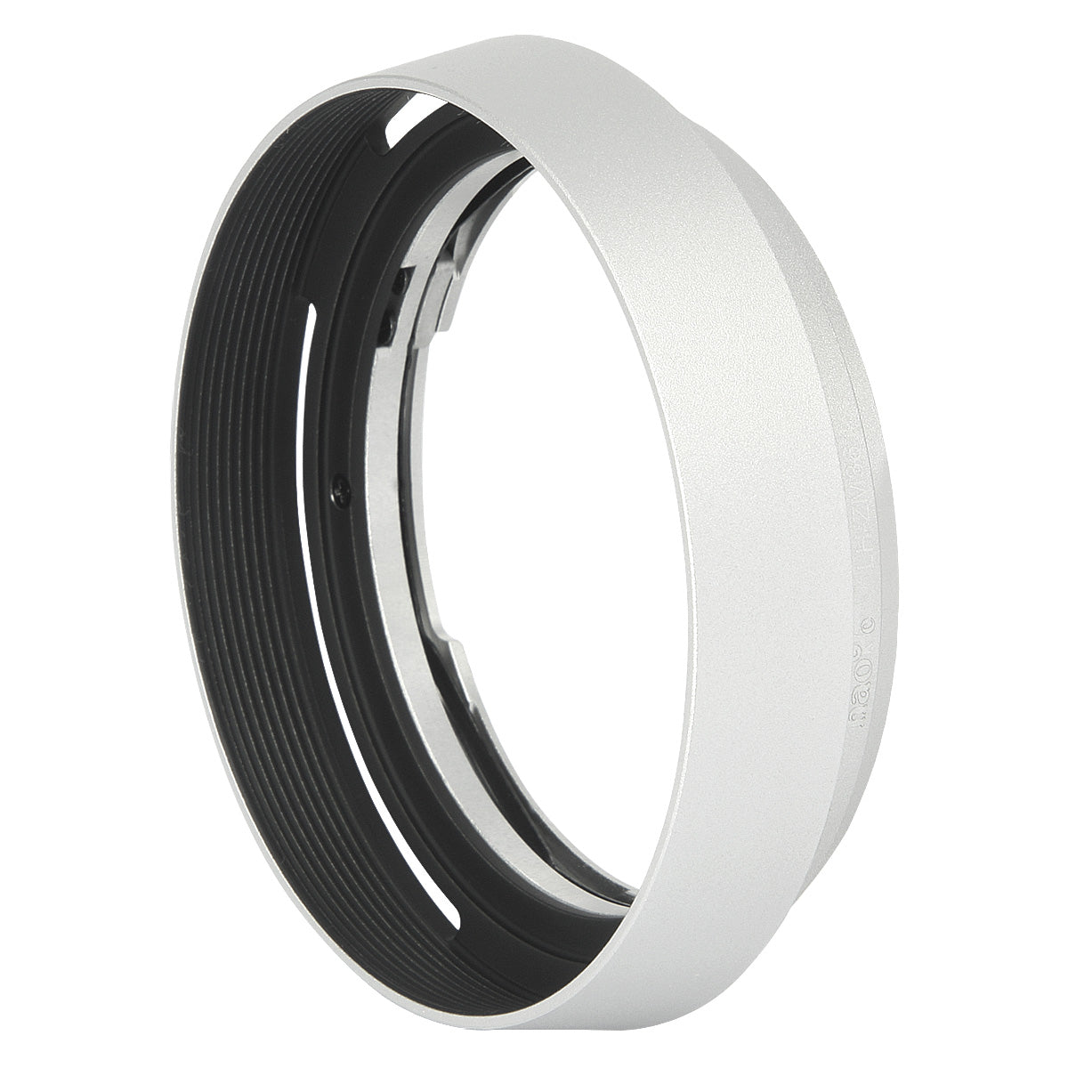 Haoge LH-ZM36 Bayonet Metal Round Lens Hood Shade Compatible with Carl Zeiss Distagon T 1.4/35 35mm f1.4 ZM Lens silver