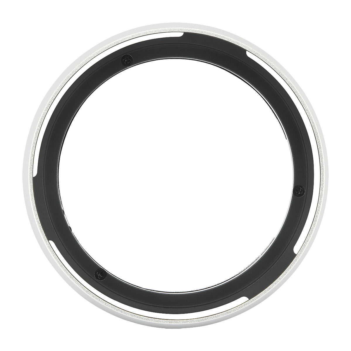 Haoge LH-ZM36 Bayonet Metal Round Lens Hood Shade Compatible with Carl Zeiss Distagon T 1.4/35 35mm f1.4 ZM Lens silver