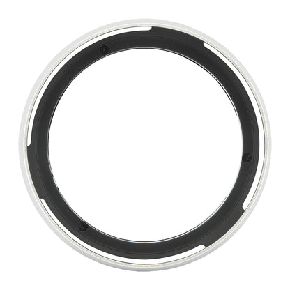 Haoge LH-ZM36 Bayonet Metal Round Lens Hood Shade Compatible with Carl Zeiss Distagon T 1.4/35 35mm f1.4 ZM Lens silver