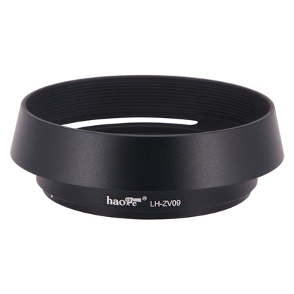 Haoge LH-ZV09 Round Metal Lens Hood for Carl Zeiss C Biogon T* 4.5/21 21mm f4.5 ZM, 2.8/25 25mm f2.8 ZM, 2.8/28 28mm f2.8 ZM, C Sonnar T* 1.5/50 50mm f1.5 ZM Lens