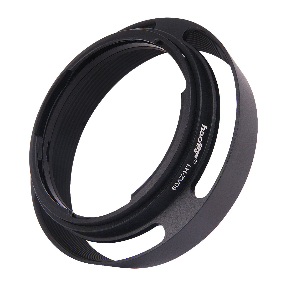 Haoge LH-ZV09 Round Metal Lens Hood for Carl Zeiss C Biogon T* 4.5/21 21mm f4.5 ZM, 2.8/25 25mm f2.8 ZM, 2.8/28 28mm f2.8 ZM, C Sonnar T* 1.5/50 50mm f1.5 ZM Lens