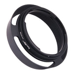 Load image into Gallery viewer, Haoge LH-ZV09 Round Metal Lens Hood for Carl Zeiss C Biogon T* 4.5/21 21mm f4.5 ZM, 2.8/25 25mm f2.8 ZM, 2.8/28 28mm f2.8 ZM, C Sonnar T* 1.5/50 50mm f1.5 ZM Lens
