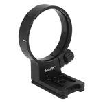 Load image into Gallery viewer, Haoge LMR-OM415 Lens Collar Replacement Foot Tripod Mount Ring for Olympus M.ZUIKO DIGITAL ED 40-150mm F2.8 PRO Lens built-in Arca Swiss Type Quick Release Plate
