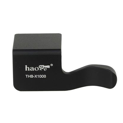 Haoge THB-X100B Hot Shoe Thumb Up Rest Grip For Fujifilm Fuji Finepix X100 X100S Camera Black