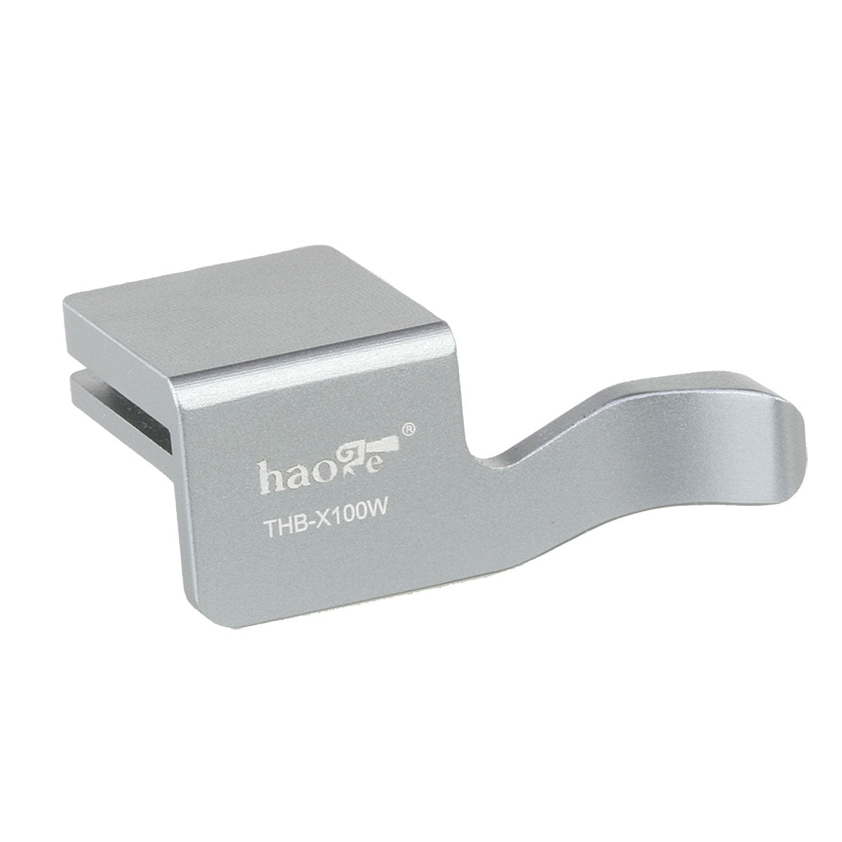 Haoge THB-X100W Hot Shoe Thumb Up Rest Grip For Fujifilm Fuji Finepix X100 X100S Camera Silver