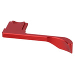 Load image into Gallery viewer, Haoge THB-X4R Hand Grip Metal Hot Shoe Thumb Up Rest for Fujifilm Fuji X-E4 Camera Red
